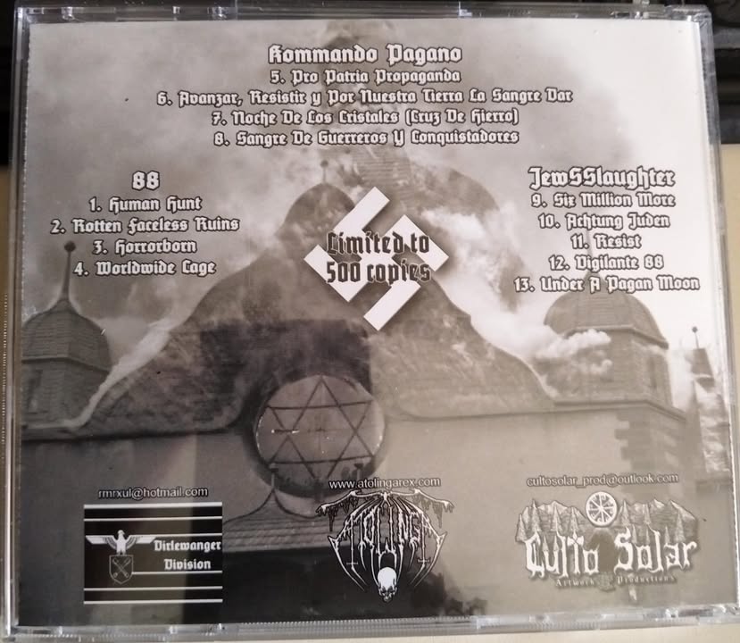 88 - KOMMANDO PAGANO - JEWSSLAUGHTER – Burning the Jewish World Order